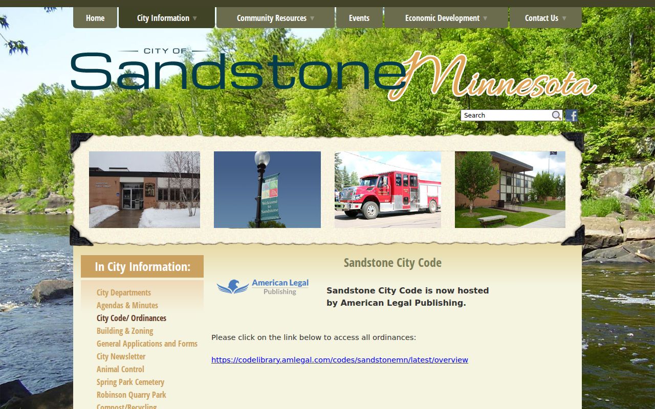 Sandstone court docket ordinance source distinction