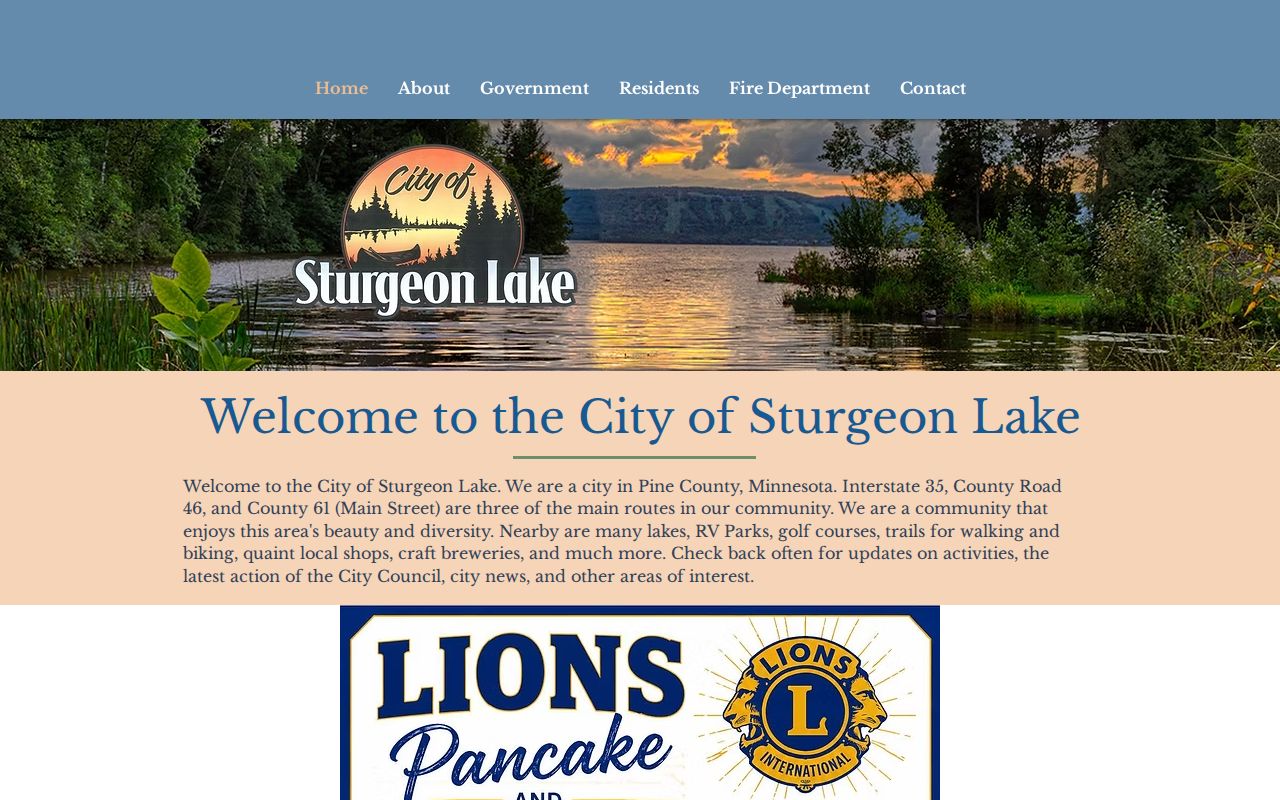 Sturgeon Lake court docket search City Hall channel